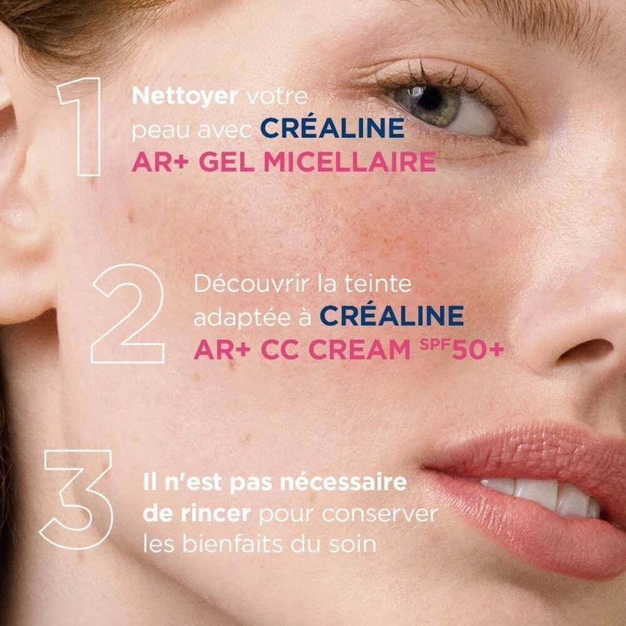 Bioderma Crealine AR+ CC Crème SPF50+ Teinte Claire 40ml: цены и характеристики
