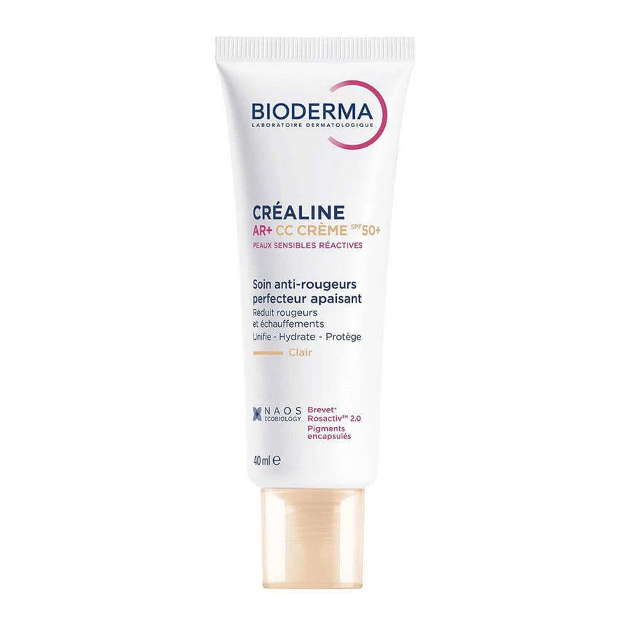 Bioderma Crealine AR+ CC Crème SPF50+ Teinte Claire 40ml: цены и характеристики
