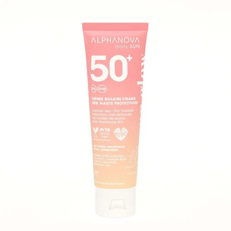 Alphanova Daily Sun Crème Solaire Visage SPF50+ 50ml: цены и характеристики