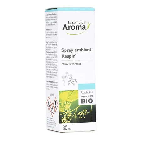 Le Comptoir Aroma Екологічний спрей від зимових недуг з оліями Bio Essentiels 30 мл: ціни та характеристики