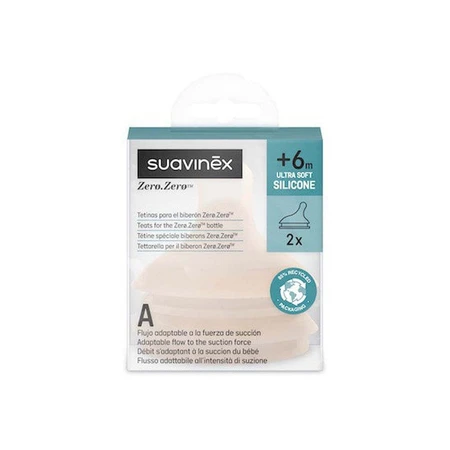 Suavinex Zero Tétines Pour Biberon Anti-Colique Spécial Allaitement x2: ціни та характеристики