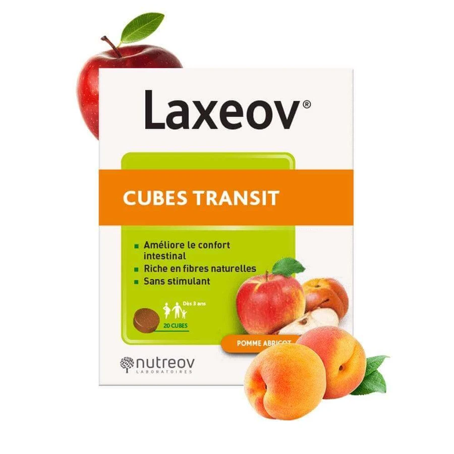 Nutreov Laxeov Transit Cube Pomme Abricot X20: цены и характеристики