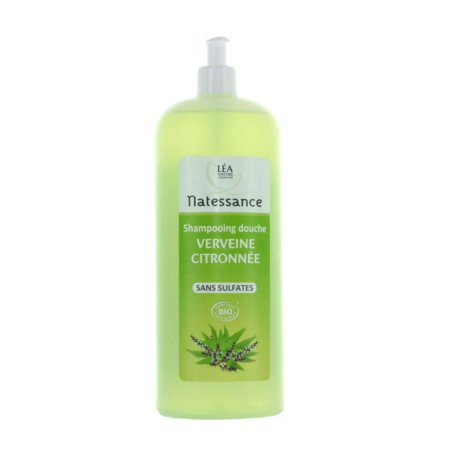 Natessance Organic Citrus Verbena Shampoo Shower Shampoo 1 l: цены и характеристики