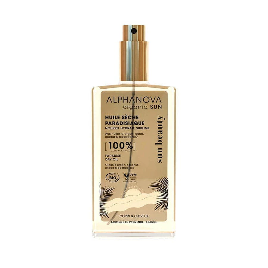 Alphanova Organic Sun Huile Sèche Paradisiaque Bio 100 мл: ціни та характеристики