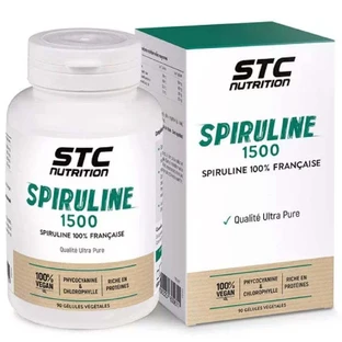 Stc Nutrition Spirulina 1500 90 капсул