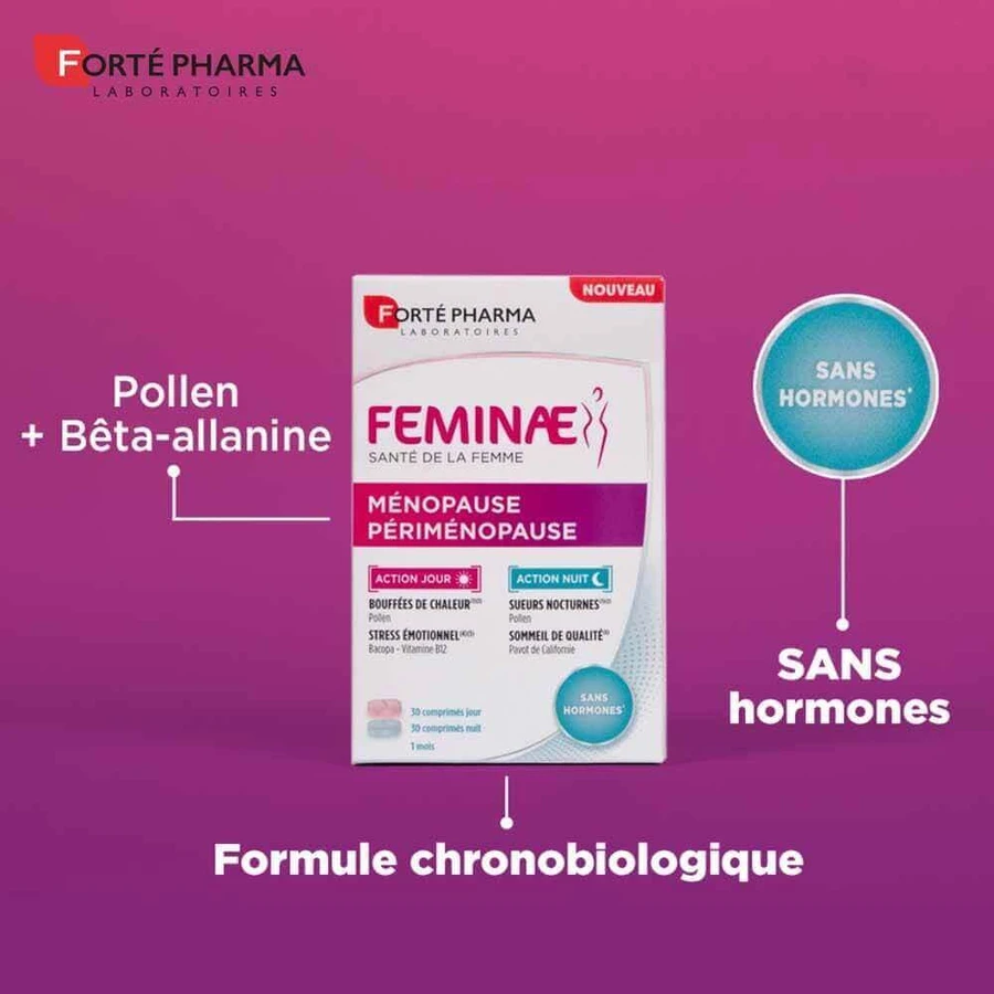 Forté Pharma Féminae Мерименопауза без гормонів 60 таблеток: ціни та характеристики