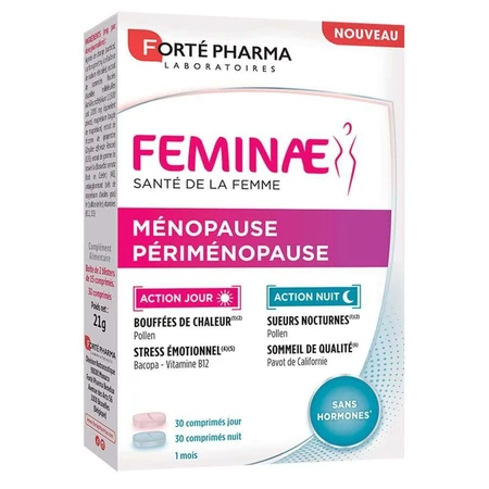 Forté Pharma Féminae Мерименопауза без гормонів 60 таблеток: ціни та характеристики