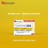 Forté Pharma Chrome 250 Maintien d'une Glycémie Normale 30 таблеток
