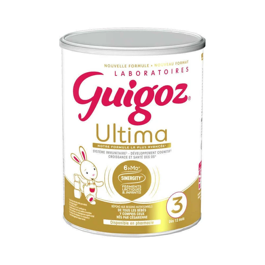 Guigoz Ultima Молочный порошок Premium 3 С 12 месяцев 780 г: цены и характеристики