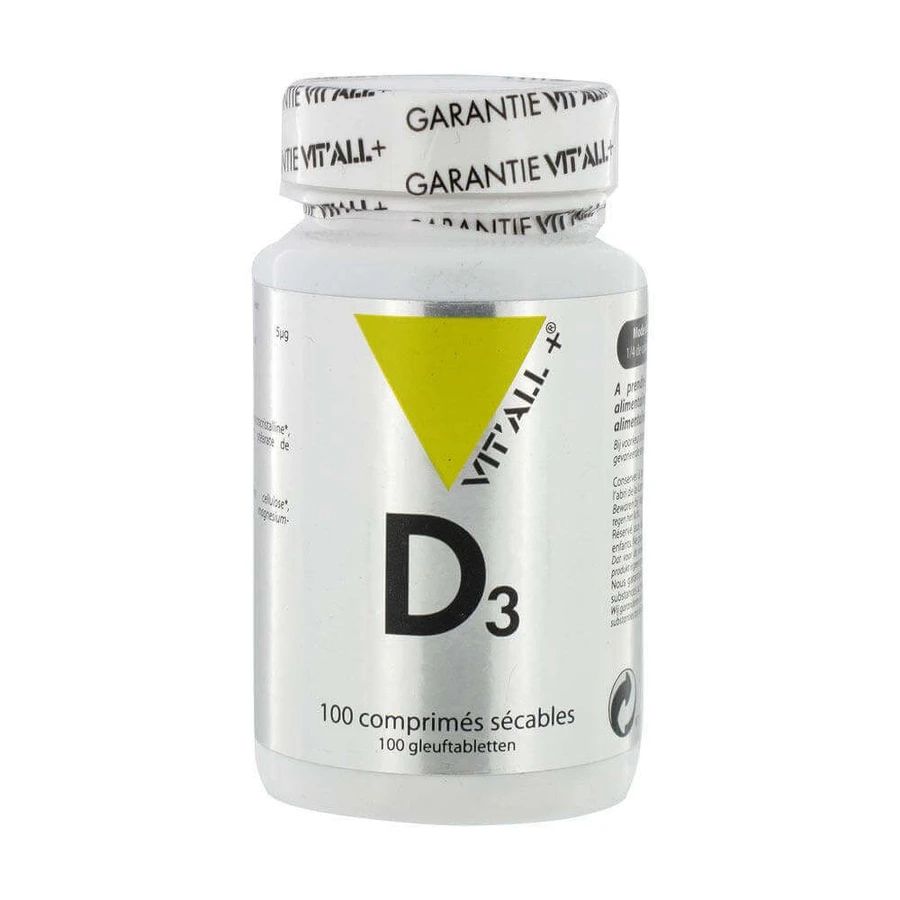 Vit'All+ Витамины D3 20 мкг 100 таблеток: цены и характеристики