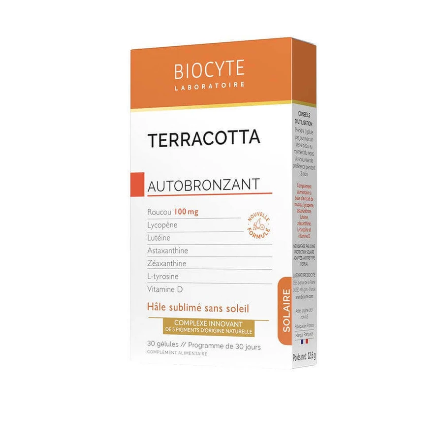 Biocyte Terracotta Autobronzant 30 gélules: цены и характеристики