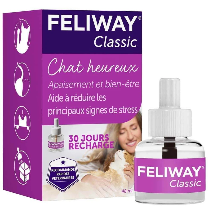 Феромоны Feliway Classic для электрического диффузора Classic Cat 48 мл: цены и характеристики