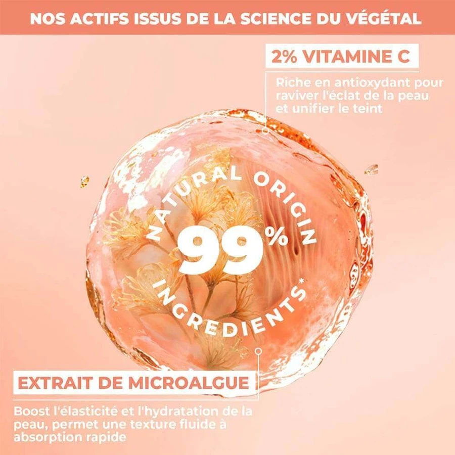Energiqa Сироватка для догляду за шкірою рулонна Visage Glow 2% вітамін С 30мл: ціни та характеристики