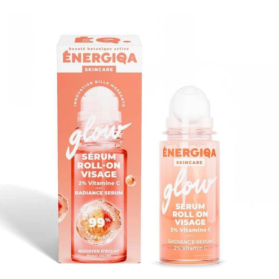 Energiqa Сироватка для догляду за шкірою рулонна Visage Glow 2% вітамін С 30мл: ціни та характеристики