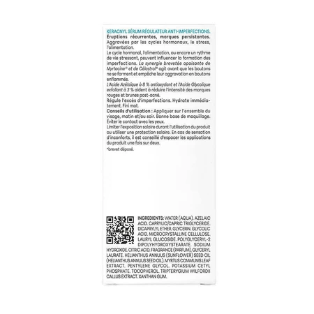 Ducray Keracnyl Sérum régulateur anti-imperfections 30ml: цены и характеристики
