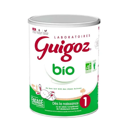 Guigoz Organic Milk Powder 1 С рождения до 6 месяцев 800 гр.: цены и характеристики