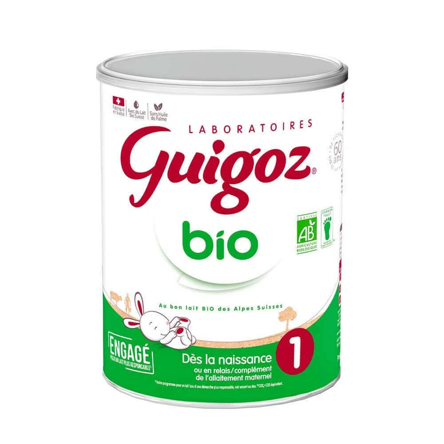 Guigoz Organic Milk Powder 1 С рождения до 6 месяцев 800 гр.: цены и характеристики