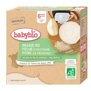 Babybio Purea Bio С 6 месяцев 4х85г