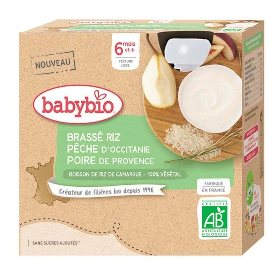 Babybio Purea Bio С 6 месяцев 4х85г: цены и характеристики