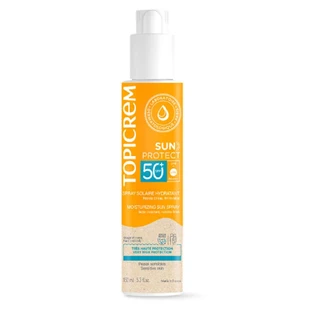 Зволожуючий сонцезахисний спрей Topicrem Sun Protect SPF50+ 150 мл