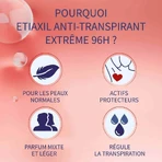 Дезодорант-антиперспірант Etiaxil Aisselles Extrême 96h Рулон 2х50мл: ціни та характеристики