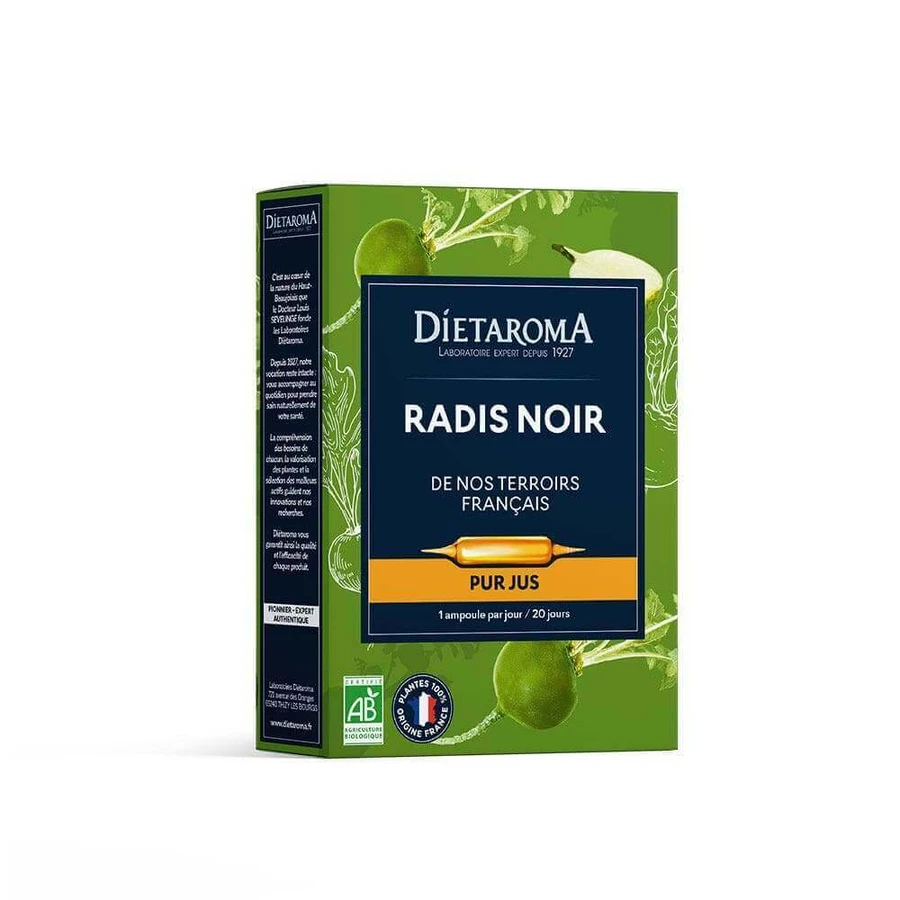 Dietaroma Radis Noir Pur Jus 20 ампул: ціни та характеристики