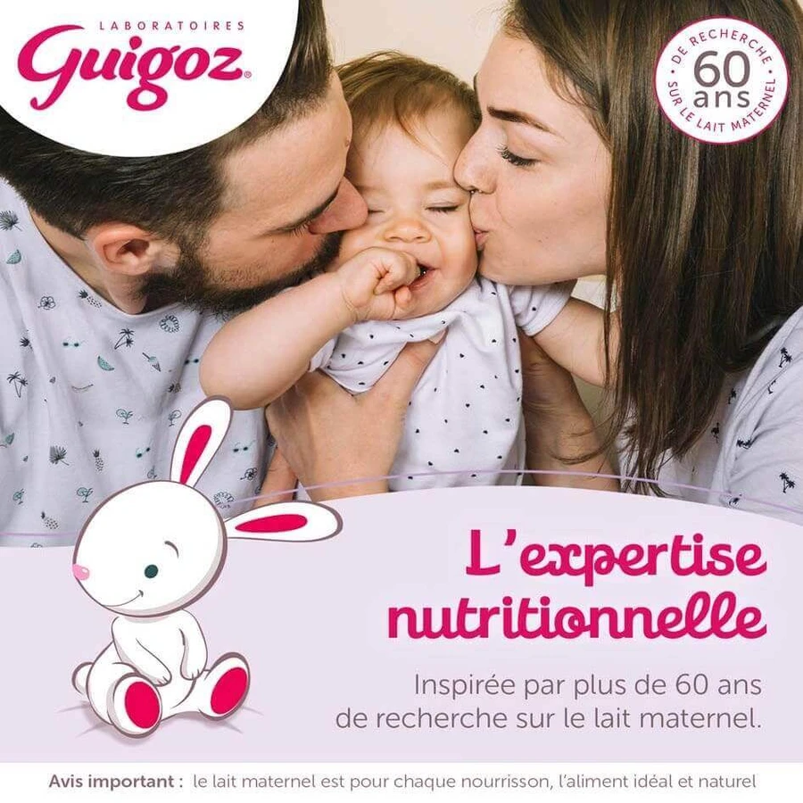 Guigoz Optipro Relais Growth Молочный порошок Evolia A2 С 1 года 800г: цены и характеристики