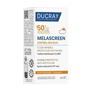 Ducray Melascreen Control 365 jours Флюїд невидимий SPF50+ 30 мл