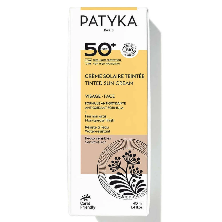 Patyka Crème Solaire Teintée SPF50 40ml: ціни та характеристики