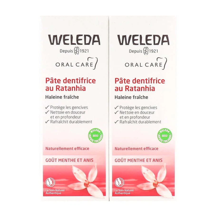 Weleda Ратания Зубная паста 2х75 мл: цены и характеристики