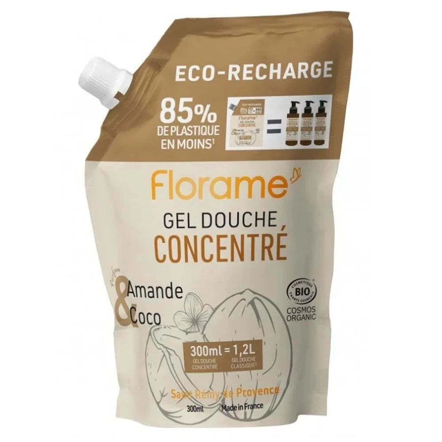 Florame Ecoricarica Концентрированный гель для душа 300 мл: цены и характеристики