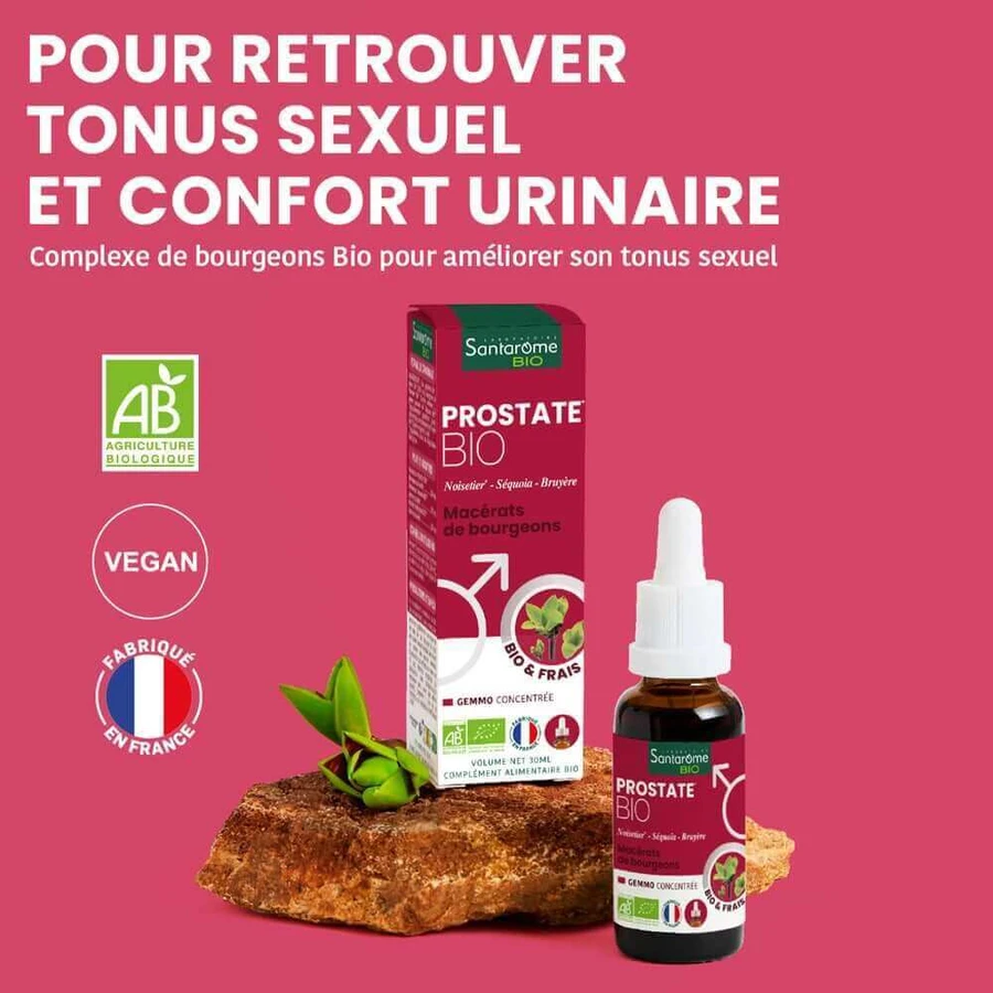 Santarome Complexe Prostate Bio Gémmothérapie 30 мл: цены и характеристики