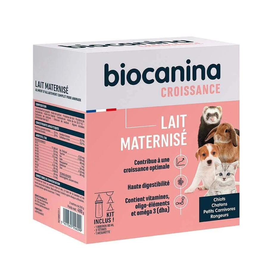 Biocanina Vitalite Junior Формула для цуценят та кошенят Chiots, Chatons, Petits Carnivores, Rongeurs 400г: ціни та характеристики