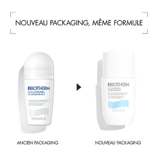Biotherm Молочко для тела дезодорант роликовый восстанавливающий 75 мл