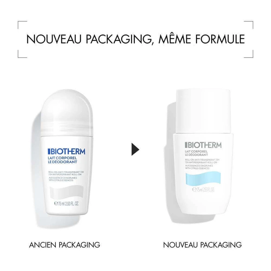 Biotherm Молочко для тела дезодорант роликовый восстанавливающий 75 мл: цены и характеристики