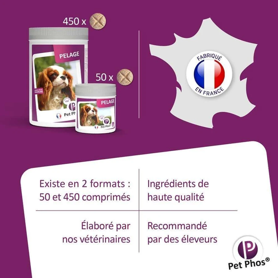 Ceva Pet Phos Coat Dog 50 таблеток для собак: ціни та характеристики