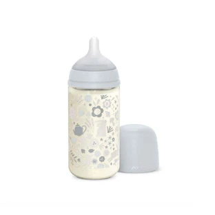 Дитяча пляшечка Suavinex Wonderland En Verre Tétine SXPro M 240 мл
