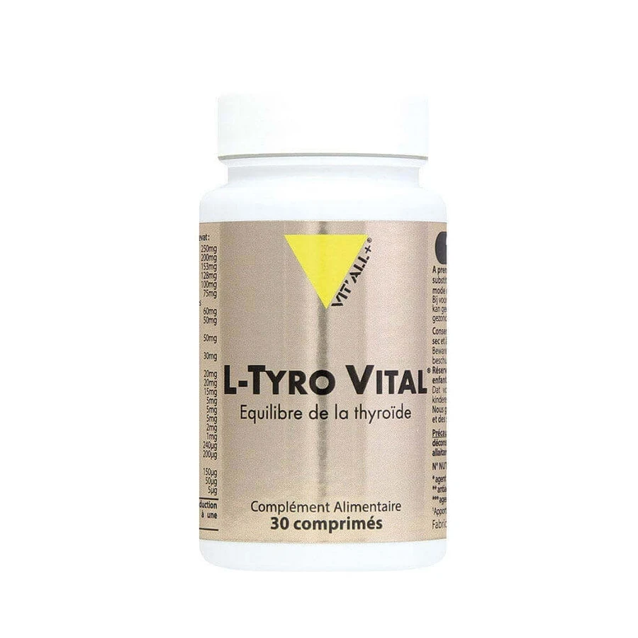 Vit'All+ L-Tyro Vital Тиреоїдний баланс 30 таблеток: ціни та характеристики