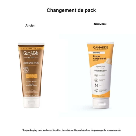 Gamarde Organic After-Sun Cream Pour tous les skins 200g: цены и характеристики