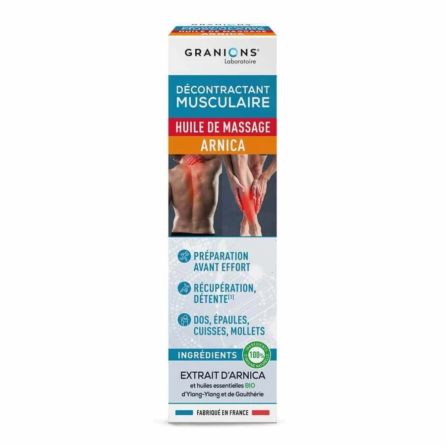 Granions Décontractant Musculaire Huile De Massage Arnica 100ml: цены и характеристики