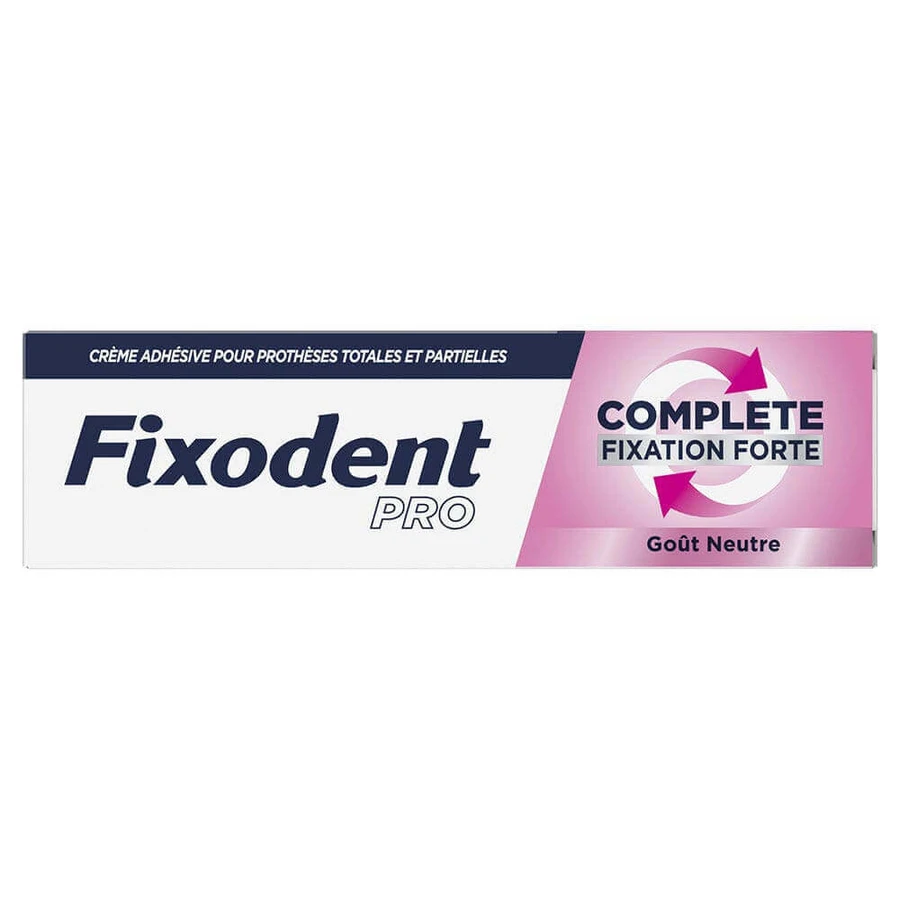 Fixodent Pro Complete Крем для фіксації зубних протезів Нейтральний догляд 47г: ціни та характеристики