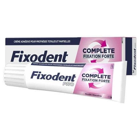 Fixodent Pro Complete Крем для фіксації зубних протезів Нейтральний догляд 47г: ціни та характеристики