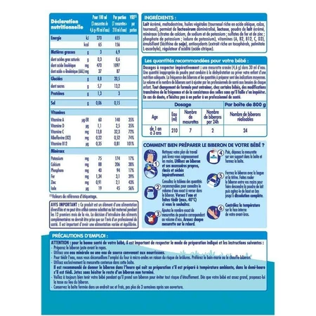 Сухе молоко Nestlé Nidal 3 Зростання 1-3 роки 800г: ціни та характеристики