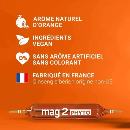 Mag 2 Phyto Energie тонизирующее средство при нервозности и усталости, 30 ампул: цены и характеристики