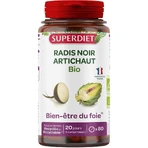 Superdiet Radis Noir Artichaut Bio Bien être du foie 80 comprimés: цены и характеристики