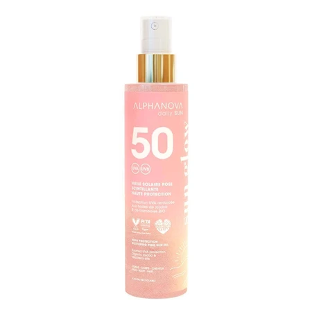 Alphanova Daily Sun Huile Solaire Rose Scintillante SPF50 125 мл: цены и характеристики