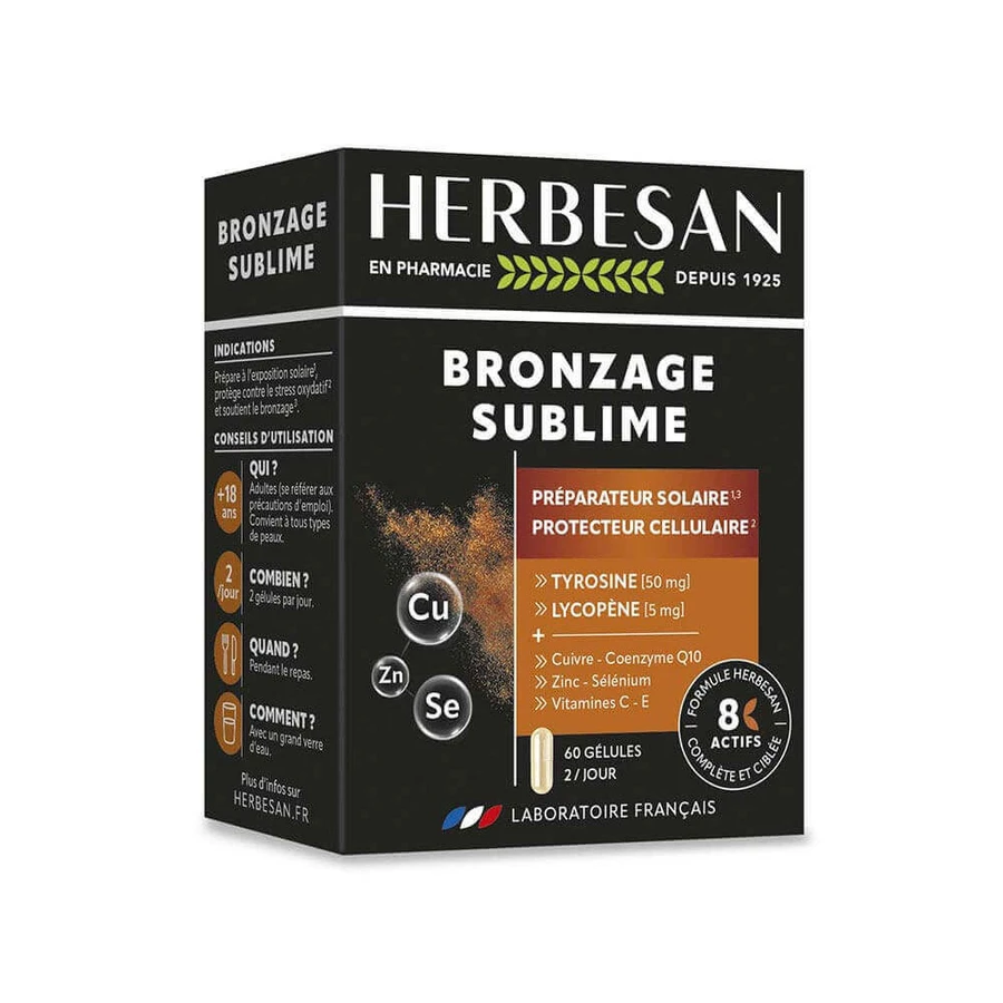 Herbesan Bronzage Sublime 60 Gélules: цены и характеристики