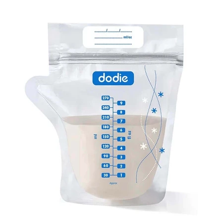 Пакетики для зберігання грудного молока Dodie x20 270мл: ціни та характеристики
