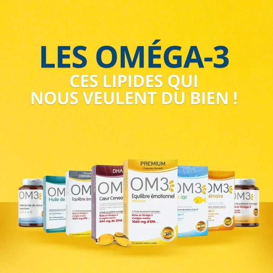 OM3 DHA HEART BRAIN VISION 60 капсул: ціни та характеристики