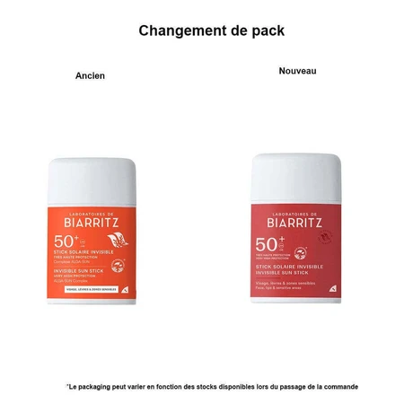 Сонцезахисний крем-стік невидимий від сонця Laboratoires De Biarritz SPF50+ 10 г: ціни та характеристики